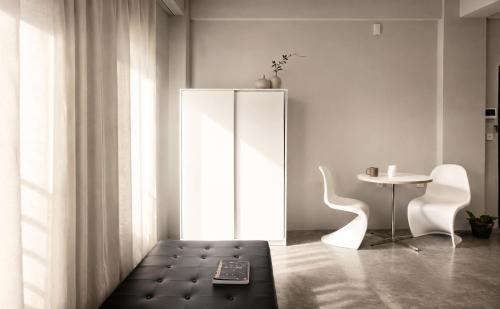 Bacolod Apartment | The Wittgenstein Project - Bauhaus Studio with Private Garden at Helvetia Heights