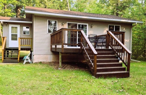 Spooner House | Think Spring! Book now for fishing, campfires and boating on Mystery Lake!