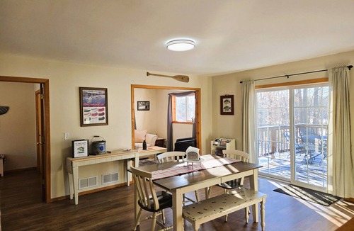 Spooner House | Think Spring! Book now for fishing, campfires and boating on Mystery Lake!