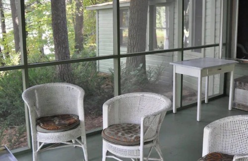 Scandia House | This 1920's river cabin is full of vintage charm. Nestled in a grove of white pines on the banks of the scenic saint croix river, this three bedroom, one bath cabin offers a space designed for rest and simplicity.