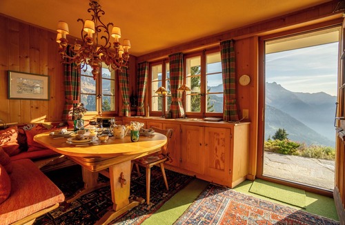 Alpe des Chaux Ski Chalet | This beautiful chalet is located at the top of the Lime Road in Gryon, and as a result, enjoys stunn