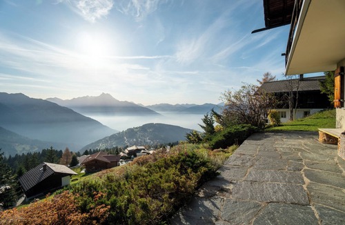 Alpe des Chaux Ski Chalet | This beautiful chalet is located at the top of the Lime Road in Gryon, and as a result, enjoys stunn