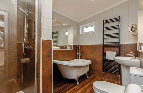 Cheddar Ski Chalet | This charming one-bedroom lodge boasts all the home comforts you need.