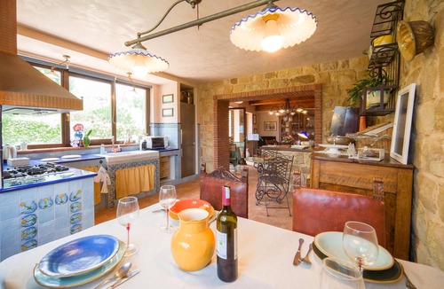 Caltanissetta House | This charming vacation home is located just outside the medieval center of Castelbuono.