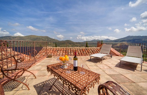 Caltanissetta House | This charming vacation home is located just outside the medieval center of Castelbuono.
