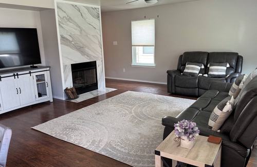 Temple House | This Contemporary home provides the perfect space for a family.