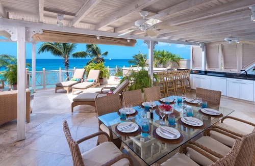 Reeds Bay Condo | This Penthouse is situated directly on a beautiful sandy beach and has a wonderful roof deck terrace