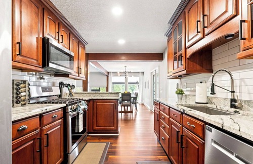 Jacksonville House | This spacious 3-bedroom pool home offers a picturesque view of Pottsburg Creek