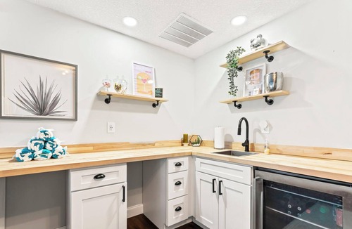 Jacksonville House | This spacious 3-bedroom pool home offers a picturesque view of Pottsburg Creek