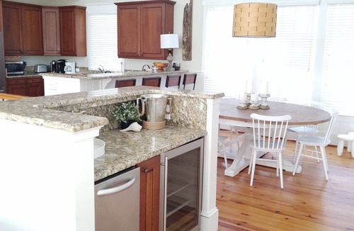 Cape Fear Station House | This white picket-fenced Southern Charmer-close to East Beach