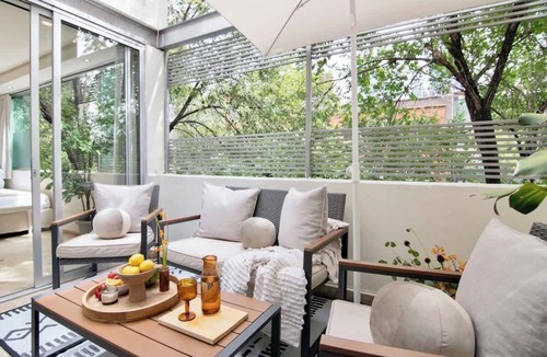 La Condesa House | Thoughtfully curated Villa Condesa with AC and Terraces