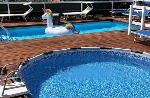 Piazza-Tralia-Pendolo Apartment | Three-bedroom Apartment with Pool, Playground and breathtaking view