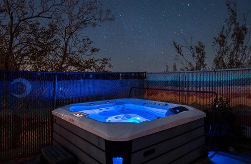 Joshua Tree House | Three-Home Desert Escape with Pool, Outdoor Theatre & Pickleball