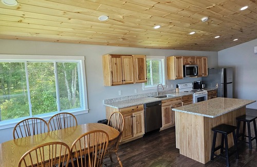Gilmanton Cottage | Three Loons Cottage at Loon Pond - with private beach and kayaks
