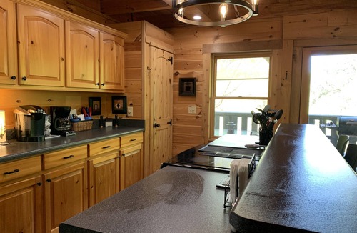 Screamer Mountain Cabin | Timber Frame Above the Clouds on Screamer Mtn in Clayton, GA - Panoramic Views!