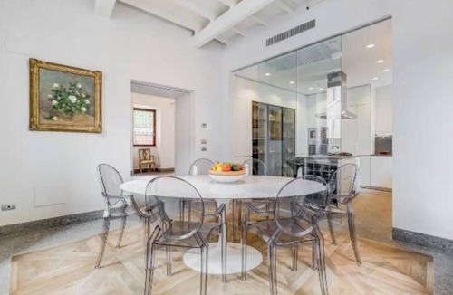 Trastevere Apartment | Timeless Charm in Trastevere Luxury Residence with Enchanting Courtyard