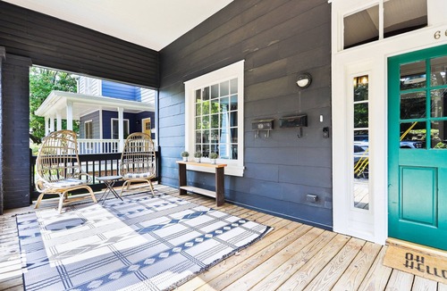 Old Fourth Ward House | Timeless Elegance Meets Boho Bliss | Luxury Duplex by Beltline & Downtown ATL