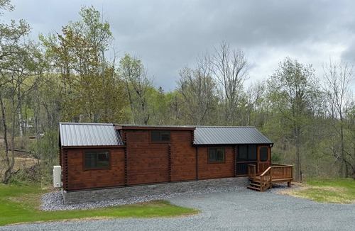 Hensonville Cabin | Tiny Cabin #3 by Windham NY Escape 'Forest View'