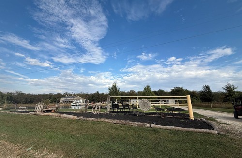 Macon Cabin | tiny cabin located I mile from Long Branch State park Marina, Beach & Boat ramp