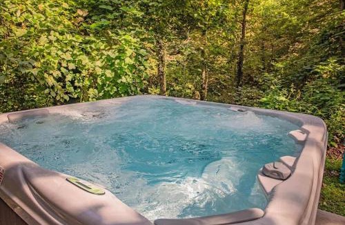 Lookout Valley Neighborhood Association House | Tiny Cabin Village Private Hot Tub Lynda Cabin