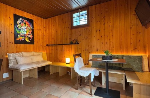 Champery Ski Chalet | Tiny Chalet in Champéry Walk to Ski Lift & Train