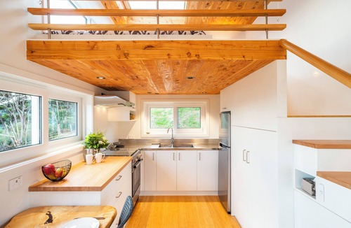 Tata Beach House | Tiny Greenie - Passive Tiny House, Golden Bay