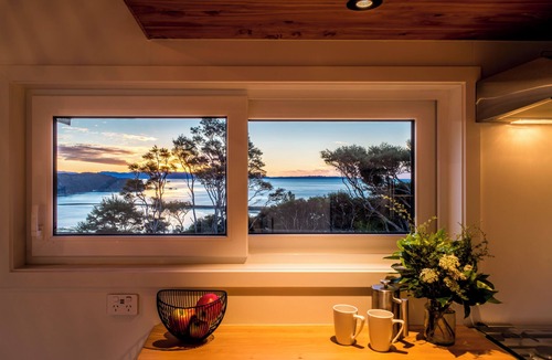 Tata Beach House | Tiny Greenie - Passive Tiny House, Golden Bay