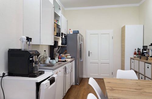 Marienfließ House | Tiny Home 'Bauwagen' with Shared Terrace and Garden