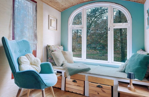 Marienfließ House | Tiny Home 'Bauwagen' with Shared Terrace and Garden