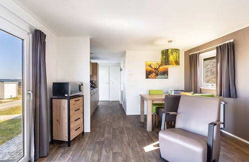 Brilon Ski Chalet | Tiny Home 'Chalet 91' with Mountain View, Private Terrace, and Wi-Fi