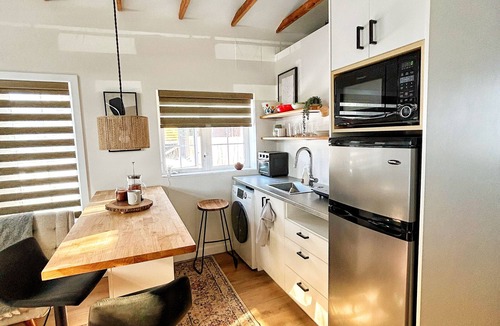 Sudbury Apartment | Tiny home in the heart of the city. Private patio and pet friendly
