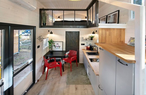 Caputh House | Tiny Home 'Tiny House Nr 4' with private terrace, Wi-Fi and air conditioning