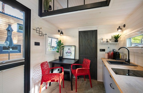 Caputh House | Tiny Home 'Tiny House Nr 4' with private terrace, Wi-Fi and air conditioning