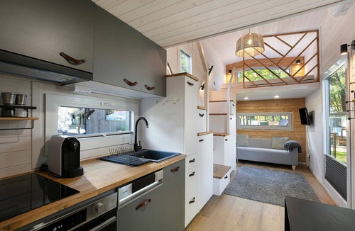 Caputh House | Tiny Home 'Tiny House Nr 5' with private terrace, Wi-Fi and air conditioning