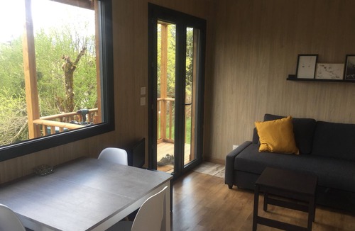 Onnion Cabin | Tiny House facing Mont Blanc