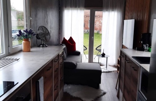 Werder upon Havel House | Tiny house in the middle of the village, tiny house in the countryside, the church bells wake you up