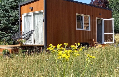 Werder upon Havel House | Tiny house in the middle of the village, tiny house in the countryside, the church bells wake you up