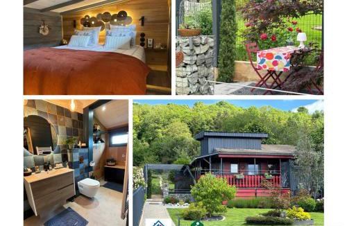 Echenoz-la-Meline House | TiNY HOUSE LE CHALET LIT KING SIZE -TERRASSE - PETIT DÉJEUNER-CLIMATISATION -PARKING