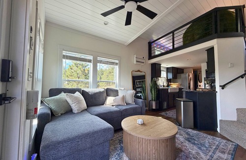 Lake George Cottage | Tiny House on Ranch · Stargazing + Fire Pit