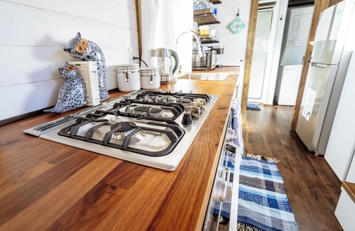 Cascade-Chipita Park House | Tiny House in the Big Mountains w/Hot Tub & EV Charger! Near Colorado Springs!