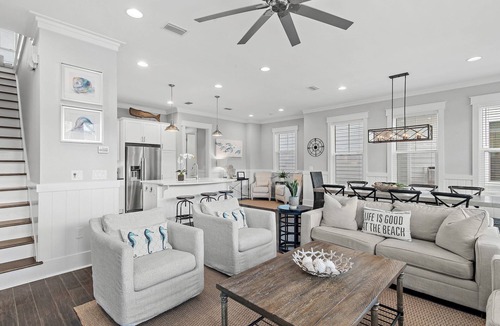 Santa Rosa Beach House | TipSea Turtle | Golf Cart, Bikes, Pond Views in NatureWalk