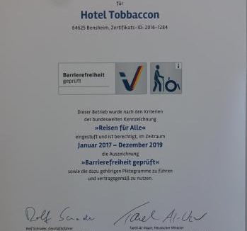 Bensheim Hotel | Tobbaccon Hotel