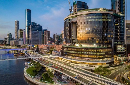 Brisbane Central Business District Apartment | Tokyo Calm Elegant CBD Escape at Queen’s Wharf