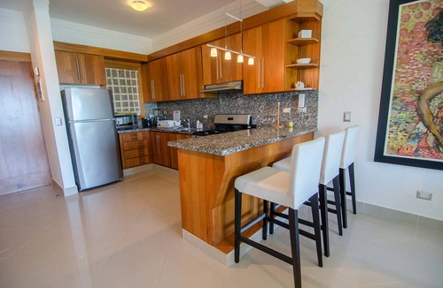 Cabarete Apartment | Top-floor beachfront condo with great sea views, central location
