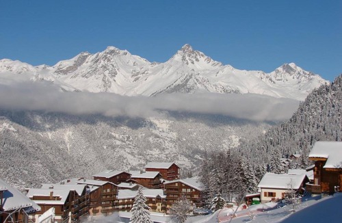 Valfrejus Apartment | Top floor duplex for 8 people with exceptional view in Valfréjus