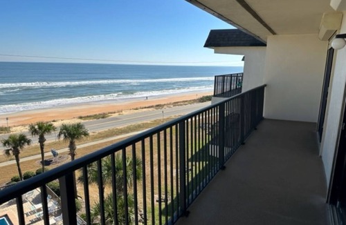 Ocean Breeze Estates Condo | TOP FLOOR Spectacular Ocean and Pool View Condo