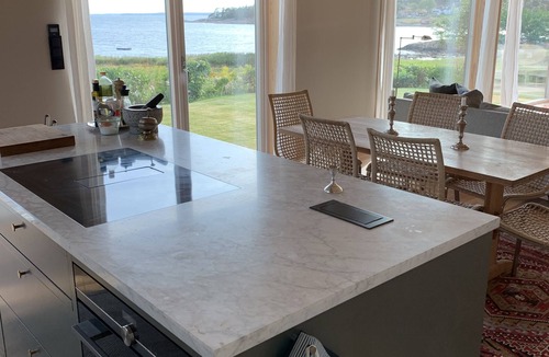 Rygge House | Top modern spacious architectural Nordic design villa by the ocean and beach.