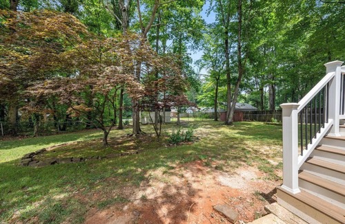 Cary House | Top-rated! Tranquil Cary Oasis - Walk to Shops & Dining - Dogs Welcome