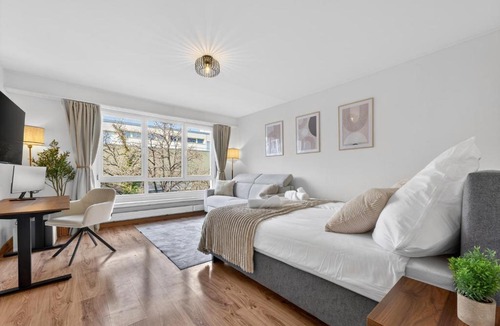 Gundeldingen Apartment | Toplage Basel Balkon & Gratis-Waschturm