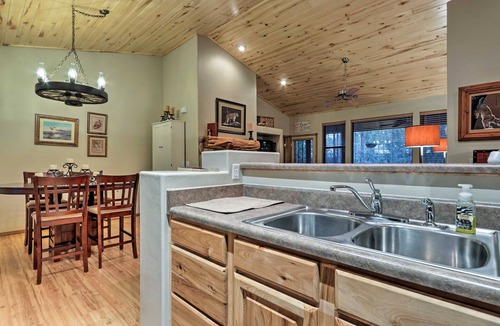 Torreon Cabin | Torreon Retreat | Spacious Deck & Fireplace